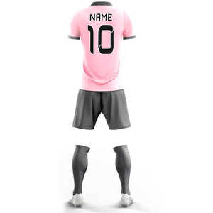 High Quality 100% Polyester Custom Design New Arrival <b>Men</b> Soccer Uniform Training Wholesale Soccer Uniform - Product Image 3