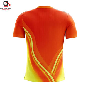 T-shirts personnalisés avec logo, sublimation de qualité supérieure, tissu respirant à séchage rapide, service OEM, vente en gros directe d'usine - Product Image 5