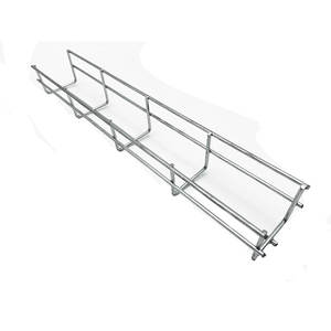 Canaux de câblage grillagés avec grille perforée en acier inoxydable galvanisé - Product Image 2