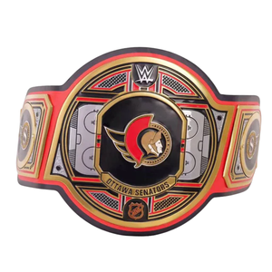 Cinturón de Campeonato WWE de los Ottawa Senators, Diseño Rojo y Dorado, Cinturones de Título Coleccionables Premium - Product Image 2