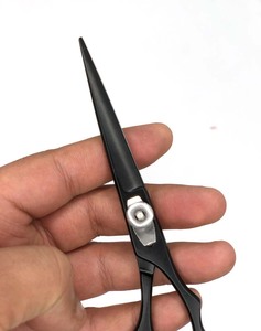 กรรไกรตัดผมสำหรับช่างมือขวา Tegra Surgical ผลิตจากเหล็กกล้าไร้สนิมญี่ปุ่น แบบขายส่ง 28 ฟัน ด้ามจับยางขนาดกลาง สำหรับมืออาชีพ - Product Image 6