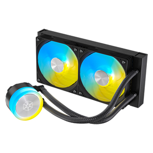 <span class=keywords><strong>SilverStone</strong></span> E240 Black Edition SST-FK240EB-ARGB Dissipatore a Liquido AIO per CPU da 240mm ARGB (Supporta Intel LGA1700/1851, AMD AM5/AM4) - Product Image 1