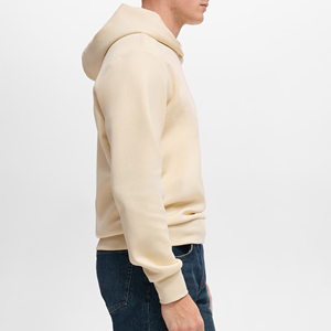 Pull à Capuche Tricoté Personnalisé pour Homme – Collection Automne Hiver 2026 – Sweat-shirt Oversize Épais Style Uni – Fournisseur OEM - Product Image 4