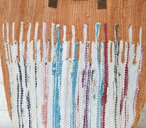 Bolso Tote Bohemio Ecológico de Moda 2026 para Mujer, con Asa de Cuero y Algodón Trenzado, Bolso de Viaje Personalizado - Product Image 2