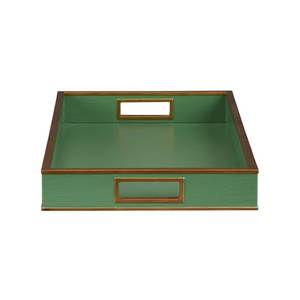 Bandeja de Servicio Moderna de Metal Negro Premium, Antiadherente y Ecológica, Linea Exports Inc - Product Image 2