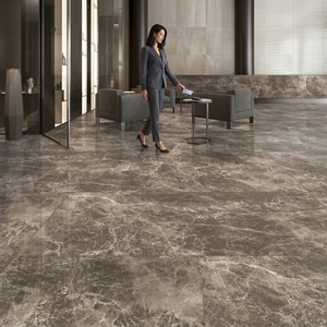 Dalles de porcelaine grand format 1200x2400mm Aramani Brown semi-mat moderne pour la décoration murale, de sol, extérieure et de hall de luxe - Product Image 3