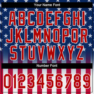 Baseball Jersey Custom USA Inspired Team Uniform Moisture Wicking Polyester Bulk OEM Supplier Men's Shirts Private <b>Label</b> - Product Image 3