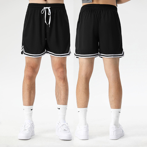 Pantalones Cortos de Baloncesto Personalizados para Hombre, Ropa Deportiva de Alto Rendimiento, Secado Rápido, Malla Transpirable, Cintura Media, Cierre con Cordón, Bolsillos, Impresión por Sublimación - Product Image 1