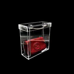 2026 Modern Transparent <b>Acrylic</b> Display <b>Box</b> Plywood+<b>Acrylic</b> Construction Stylish Solution Customized for Freestanding - Product Image 4