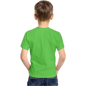 T-shirt pour enfants, nouveau modèle, garçons, bébés, filles, été, manches courtes, coupe ample, col rond, vêtements pour enfants - Product Image 2
