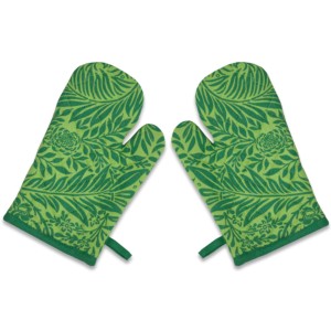 Guantes de horno de la colección Premium con diseño de hojas verdes a un precio asequible de fabricante indio. - Product Image 4
