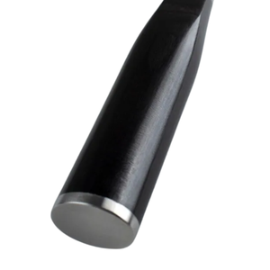Fourchette à découper de 6,5 pouces en acier inoxydable à deux dents avec manche en bois Pakka pour servir la dinde rôtie, le jambon et la volaille - Product Image 6