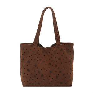 Bolso de Hombro de Gran Capacidad para Mujer, Diseño de Nudo, Multifuncional, Estilo Casual Coreano, Asa de Mariposa, Nuevo Estampado Floral - Product Image 1