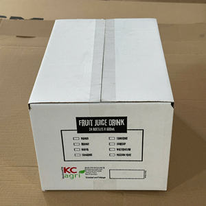 Custom Printed Eco-Friendly Corrugated Carton <b>Box</b> for Fruit Juice Drink <b>Bottle</b> Packaging Heavy-Duty Beverage Shipping - Product Image 4