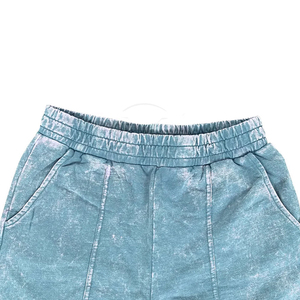 Shorts Jogger en Coton French Terry Délavé à l'Acide Coupe Brute Surdimensionné pour Homme – Collection 2026 - Product Image 5