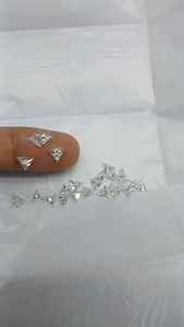 Diamantes Sueltos con Corte Triangular, Color D, Cultivados en Laboratorio, Brillantes, para Joyería, Piedras de Diamante de Laboratorio - Product Image 4