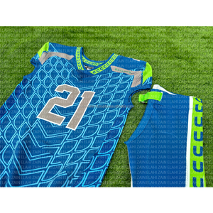 Uniformes de football américain personnalisés de qualité supérieure vêtements de football américain entièrement imprimés par sublimation - Product Image 3