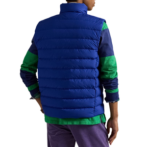 Men Winter Sleeveless Puffer Vest Quilted Lightweight Jacket Warm Body <b>Warmer</b> Windproof Outdoor Casual Wear OEM Supplier - Product Image 2