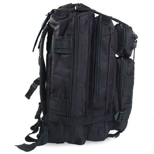 Sac à dos tactique en toile pour sports de plein air, randonnée, camping, chasse, imperméable, camouflage, fermeture éclair, 20-36L, bandoulière réglable - Product Image 4