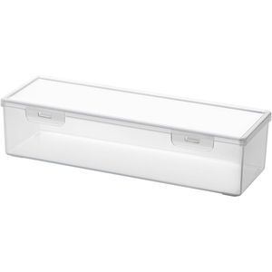 Contenitore Piccolo con Coperchio Trasparente per Conservazione Materiali Artistici, Pennelli, Pastelli, Utensili - Organizzatore per Artigianato e Arte - Product Image 1