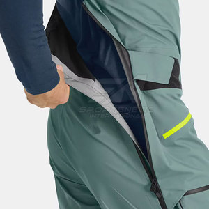 Outdoor Snow Gear With Thermal Insulation And Adjustable Design Ski Bibs Perfect For <b>Skiing</b> Adventures And Cold Conditions - Product Image 6