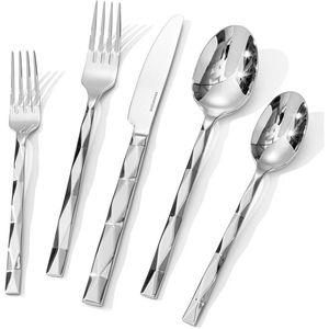 Steel Cutlery Set Crafted from premium-quality stainless steel for superior durability. Elegant and modern cutlery designed - Product Image 3