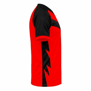 Maillot de gardien de but de football personnalisé, sublimation, vert néon noir, col en V, respirant, séchage rapide, entraînement de football en équipe - Product Image 3
