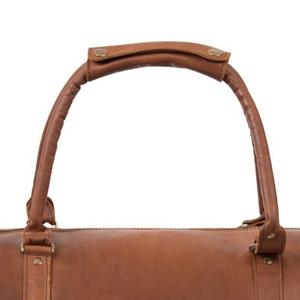 Bolsa de Viaje de Cuero Vacuno Genuino Personalizable para Hombre, de Alta Calidad, Ecológica, Ligera, para Deportes y Gimnasio - Product Image 6