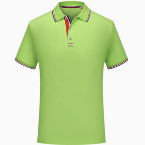 Personnalisé hommes 100% coton pour T-shirts polo confortable à séchage rapide respirant solide bouton de col basculant manches courtes haut XL Kni - Product Image 1