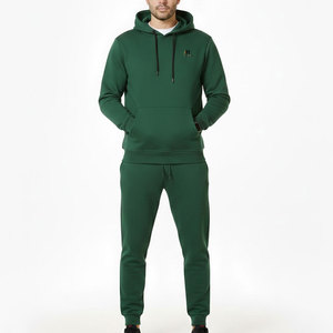 Nuevo Conjunto Deportivo de Forro Polar con Capucha para Hombre, Informal, Cálido, con Sudadera Cómoda y Pantalones Jogger a Juego - Product Image 1