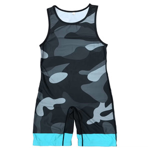 Combinaison de lutte personnalisée pour femmes, en spandex et polyester, séchage rapide, uniforme de lutte une pièce, impression par transfert thermique - Product Image 6