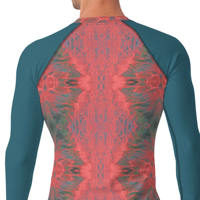 T-shirts de compression personnalisés avec logo pour Jiu Jitsu, style sport long, pour adultes et enfants, en tissu nylon et élasthanne, pour hommes