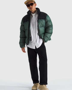 Chaqueta acolchada personalizada para hombre, con cuello alto, impermeable y cortavientos, cálida, para invierno, para actividades al aire libre, tipo burbuja. - Product Image 6