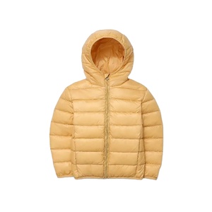 เสื้อแจ็คเก็ตขนเป็ด2025เด็กผู้ชาย, เสื้อโค้ทตัวสั้นลำลองมีฮู้ดอบอุ่นสีขาวมาใหม่ - Product Image 4