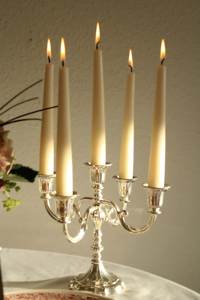 Candelabra With Five Arms Metal <b>Candle</b> <b>Holder</b> For Home Decoration Weddings Durable Design - Product Image 4