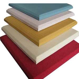 Panel Acústico de Tela Absorbente de Fibra de Poliéster de 9 mm de Espesor para Cine en Casa, para una Mejor Calidad de Sonido en el Hogar - Product Image 1