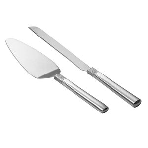 Royal Style Stainless Steel <b>Cake</b> <b>Server</b> Handmade Hammered Handle Design Copper Platted Wedding <b>Cake</b> <b>Server</b> Set - Product Image 2