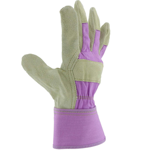 Heavy Duty Cow Split Leather Working <b>Gloves</b> for Daily Outdoor Sports Use Four Seasons Safety Hand Protection - Product Image 3