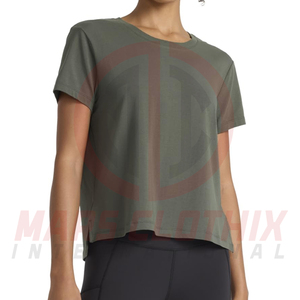 Camisetas de Gimnasio para Mujer al Por Mayor a Precio Económico, Nueva Moda, Tela de Alta Calidad y Estampadas, Corte Regular - Product Image 3