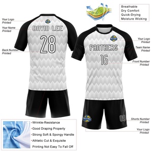 Ensemble d'uniformes de volley-ball personnalisés à manches courtes, kit d'équipe imprimé pour l'entraînement de volley-ball, matchs de club, séchage rapide, coupe athlétique - Product Image 3