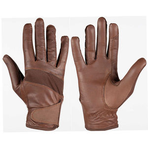 Gants d'équitation en cuir imperméables et coupe-vent les plus vendus, à doigts complets, avec fermeture auto-agrippante, thermiques, pour temps froid, pour chevaux - Product Image 4