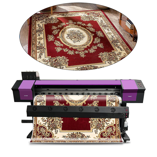 High Precision Eco-Solvent Inkjet Printer 1.8m Sublimation with XP600 DX11 Print Head Automatic High Speed Brand New Great Price