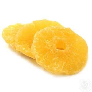 Vietnam tranches d'ananas séchées douces fruits tropicaux à mâcher faible teneur en sucre snack usine oem marque privée vente chaude 2025 - Product Image 2