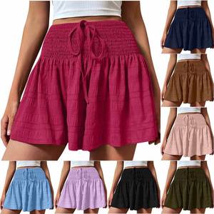 Shorts Deportivos de Verano para Mujer, Cintura Alta, Ajustados, de Secado Rápido, Colores Sólidos, Cómodos, Gran Venta - Product Image 4