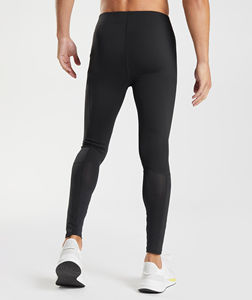 Leggings de compresión para hombre, pantalones ajustados de entrenamiento atlético con tela elástica para gimnasio, correr y ropa deportiva - Product Image 3
