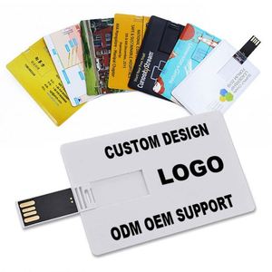 Custom Logo Card <b>Usb</b> 3.0 <b>Flash</b> <b>Drive</b> Printed logo Business Gift 16 GB 32Gb Memoria <b>Usb</b> Stick 2.0 Card <b>Drive</b> <b>Flash</b> Disk <b>Usb</b> Disk - Product Image 1