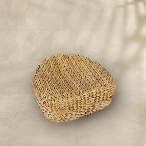 Panier en jacinthe d'eau en forme de cœur avec couvercle, panier de rangement fait main, vente en gros, écologique, fabriqué au Vietnam - Product Image 3
