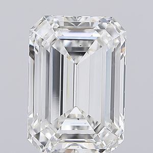 Diamant de laboratoire en émeraude de 5,05 carats, qualité VS2, taille excellente, pierre de diamant synthétique pour la fabrication de bijoux, pierre de diamant en vrac, vente en gros - Product Image 3