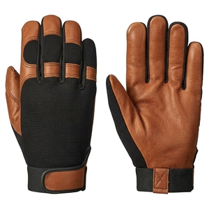 Gants de cyclisme d'hiver personnalisés à écran tactile, gants de course antidérapants en cuir, doublure thermique ignifuge, gants de sport d'extérieur - Product Image 4