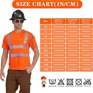 High Visibility Reflective Safety Work-wear T-Shirt <b>Constructed</b> Wear 100% Polyester Custom Made Men T Shirt - Product Image 3